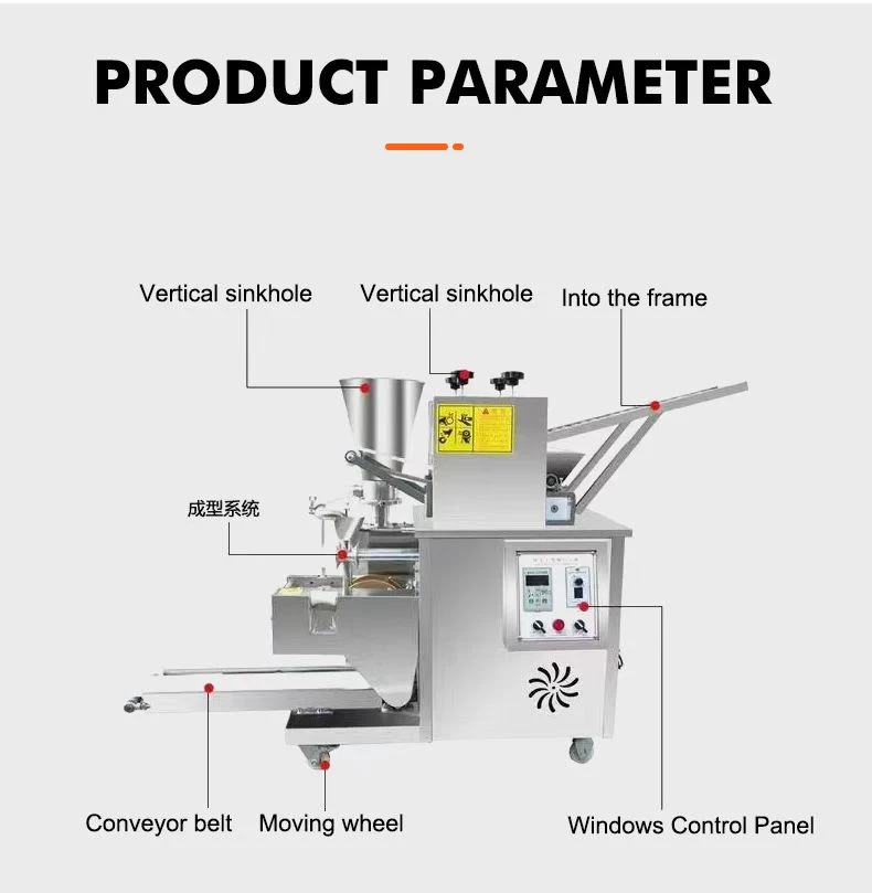 Food Processing Machinery Automatic Restaurant Tortilla Gyoza Samosa Dumpling Wrapper Ravioli Empanada Pelmeni Spring Roll Wonton Maker Making Machine