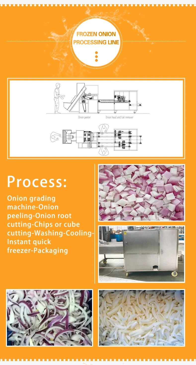 Automatic Frozen Multi Fruit and Vegetable Salad Washing Cutting Slicer Drying Processing Making Machine Air Cleaning Sorting Production Line