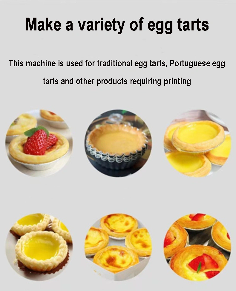 Egg Tart Skin Forming Machine Professional Tart Pie Making Machine